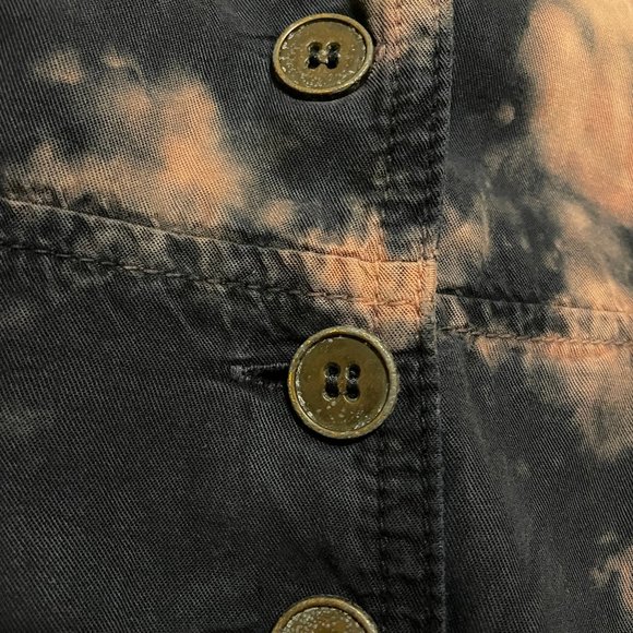 *One of a kind* Urban Outfitters Lucy Collared Button-Front Jumpsuit - Picture 8 of 12